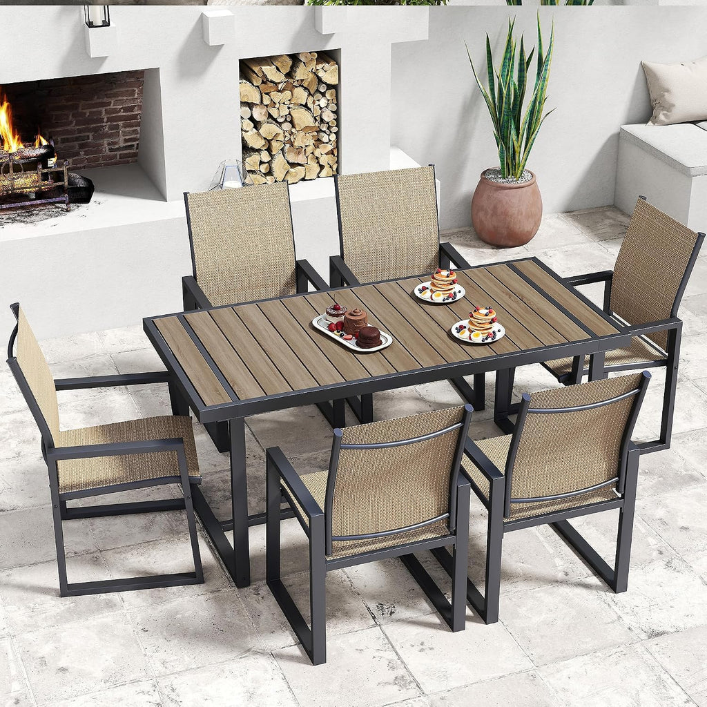 7‑Piece Patio Dining Set for 6