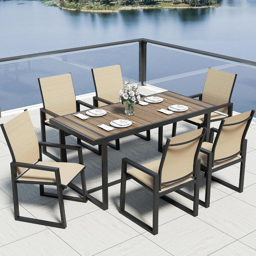 7‑Piece Patio Dining Set for 6